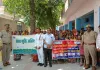 ए एच टी यू के सहयोग से बाल श्रम,नशा के खिलाफ चलाया अभियान